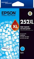 Epson 252XL Cyan high yield  (C13T253292) Genuine Ink Cartridge