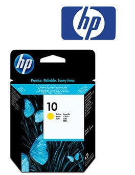 HP C4803A (HP 10) Genuine Yellow Inkjet Cartridge