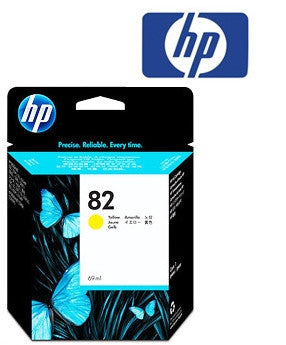 HP C4913A (HP82) Genuine Yellow Ink Cartridge