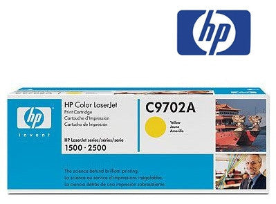 HP C9702A  Genuine Yellow Toner Cartridge