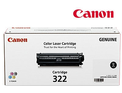 Canon CART-322BK genuine black toner cartridge