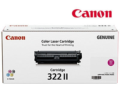 Canon Cart-322MII Genuine Magenta High Yield Toner  Cartridge