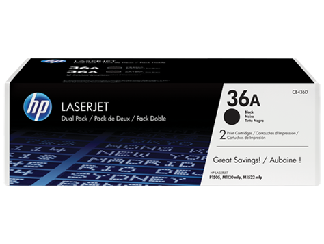 HP CB436AD(HT36T)   Toner Cartridge Twin Pack - 2 x 2,000 pages