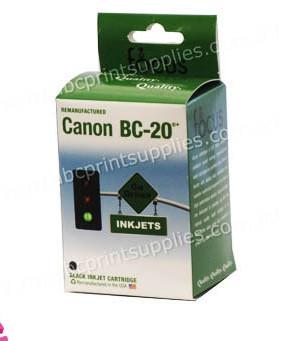 Canon BC20 Black Ink Cartridge Remanufactured (Recycled)