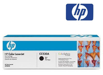 HP CP2025 Printer Genuine Black Toner Cartridge CC530A