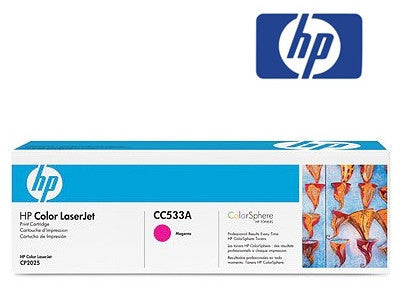 HP CC533A genuine printer cartridge for LaserJet CP2025,  LaserJet CM2320 printers by HP