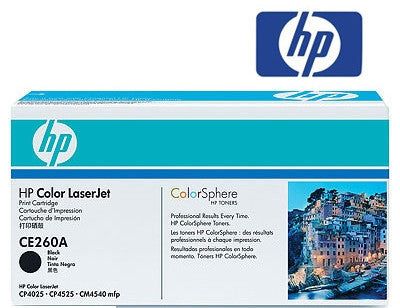 HP CE260A genuine printer cartridge