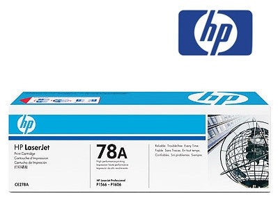 HP CE278A  (HP 78A) genuine Toner Cartridge - 2100 page yield