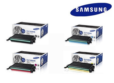 Samsung  CLP-K660B, CLP-C660B, CLP-M660B, CLP-Y660B genuine bundle