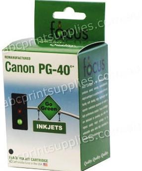 Canon PG40 Black Ink Cartridge Remanufactured