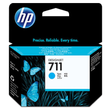 HP CZ130A #711 Genuine HP Cyan Ink Cartridge