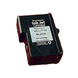 Dell 7Y743 Series 2 Black Ink Cartridge Remanufactured (Recycled)