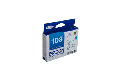 Epson T1032 (103N) Genuine H/Y Cyan Ink Cartridge - 815 pages
