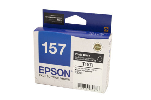 Epson T1571 Genuine Photo Black Ink Cartridge 