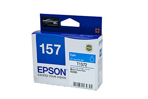Epson T1572 Genuine Cyan Ink Cartridge 