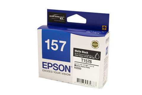Epson T1578 Genuine Matte Black Ink Cartridge