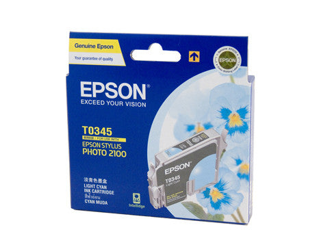 Epson T0342 Genuine Cyan Ink Cartridge - 440 pages