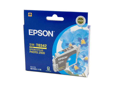 Epson T0345 Genuine Light Cyan Ink Cartridge - 440 pages
