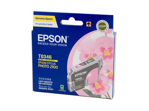Epson T0346 Genuine Light Magenta Ink Cartridge - 440 pages