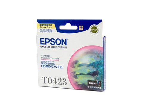 Epson T0423 Genuine Magenta Ink Cartridge - 420 pages