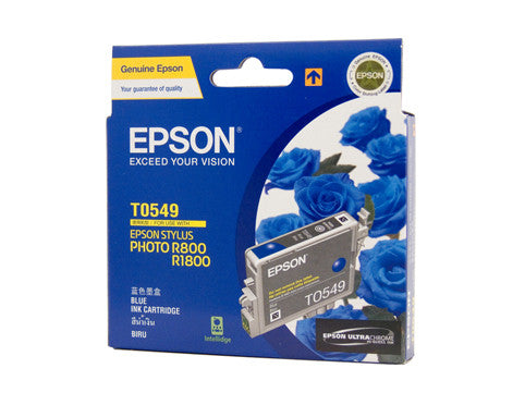 Epson T0549 Genuine Blue Ink Cartridge - 440 pages