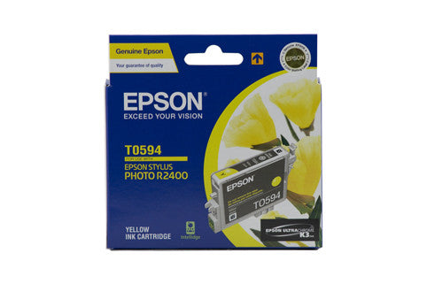 Epson T0594 Genuine Yellow Ink Cartridge - 450 pages