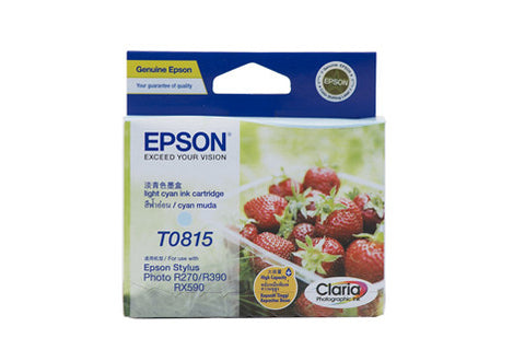 Epson T1115 (81N) Light Cyan Ink Cartridge (replaces T0815) - 805 pages