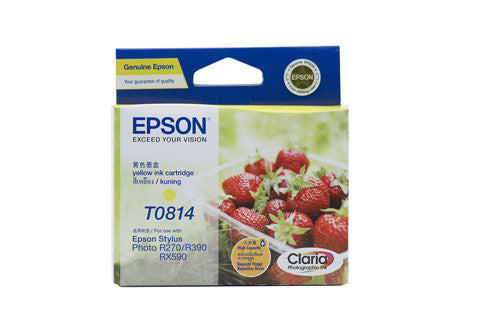 Epson T1114 (81N) Yellow Ink Cartridge (replaces T0814) - 805 pages