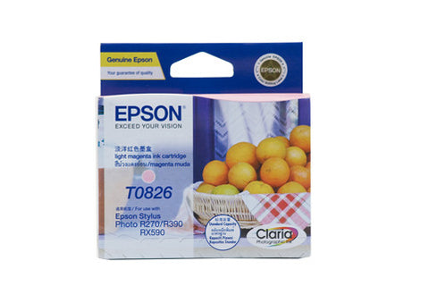 Epson T1126 (82N) Light Magenta Ink Cartridge (replaces T0826) - 510 pages