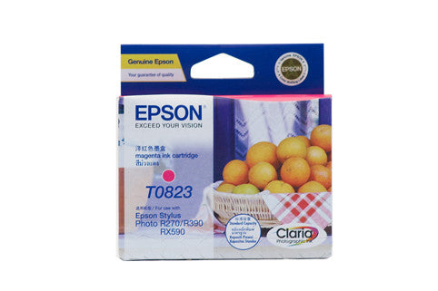 Epson T1123 (82N) Magenta Ink Cartridge (replaces T0823) - 510 pages