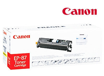 Canon EP87Y Genuine Yellow Toner Cartridge