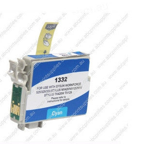 Epson T1332 (133) Cyan Ink Compatible Cartridge (HIGH YIELD)