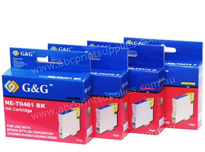 Epson C13T046190, C13T047290, C13T047390 & C13T047490 compatible printer cartridges