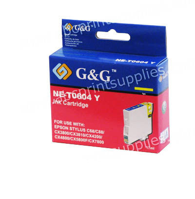 Epson T0604 Yellow Ink Cartridge Compatible