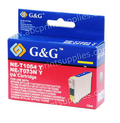 Epson T1054 (73N) Yellow Ink Cartridge Compatible