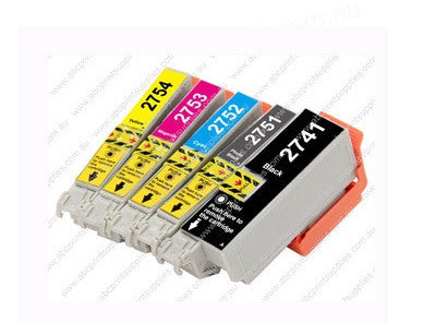 Epson T275 PB,B,C,M,Y BUNDLE High Yield Dye Ink Cartridges Compatible