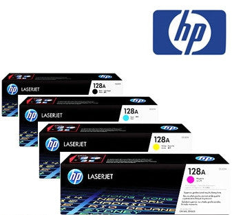 HP CE320A, CE321A, CE322A, CE323A genuine printer cartridges