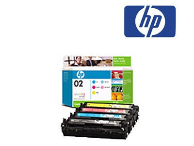 HP1215  CB540A, CB541A, CB542A, CB543A bundle genuine inkjet cartridges
