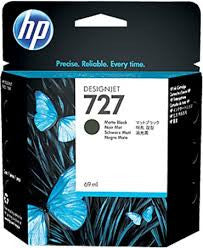HP C1Q12A (HP #727) Genuine Matte Black Ink Cartridge