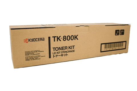 Kyocera TK-800K Genuine Black Toner Cartridge