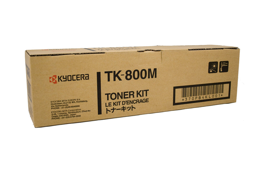 Kyocera TK-800M Genuine Magenta Toner Cartridge