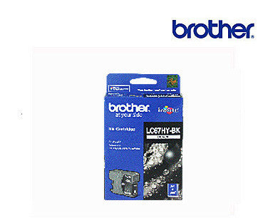 Brother LC-67HY BK Genuine Black High Yield Ink Cartridge