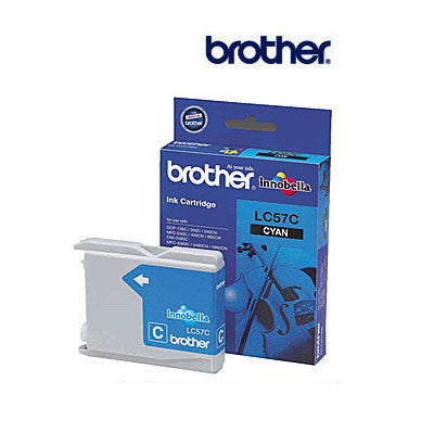 Brother LC67C genuine cyan ink cartridge