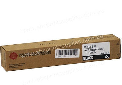 Oki 43459312 Black Laser Compatible Cartridge