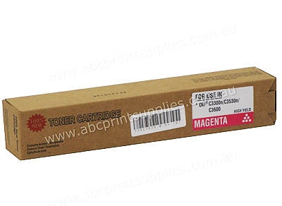 Oki 43459354 Magenta Laser Compatible Cartridge