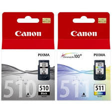 Canon PG-510/CL511 Combo Pack Genuine Cartridges