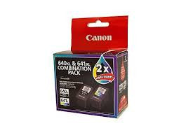 Canon PG640XL CL641XL Genuine Twin pack Ink Cartridges