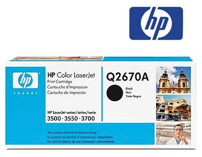 HP Q2670A black genuine printer cartridge