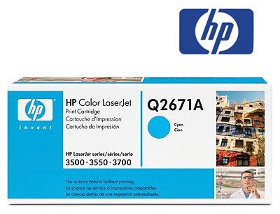 HP Q2671A Genuine Cyan Laser Toner Cartridge