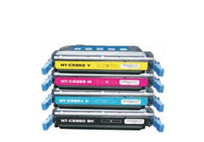 HP 4700 B,C,M, Y Toner Cartridge Bundle Remanufactured (Recycled)